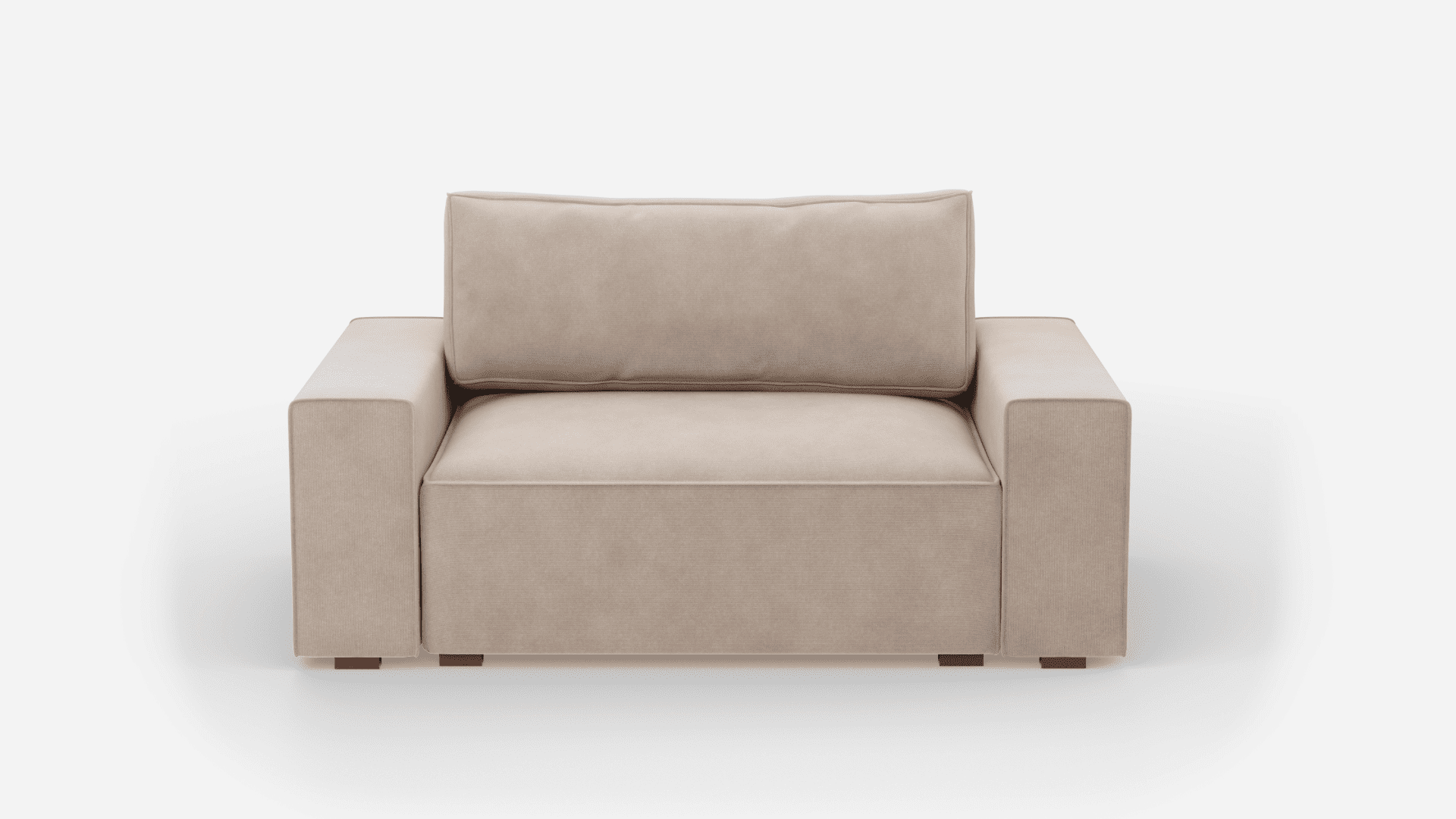Sofa 2-osobowa Benet BlockDL Welur II - myBenet