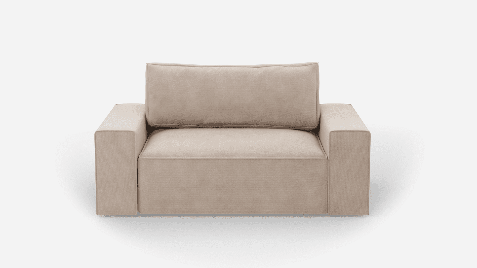Sofa 2-osobowa Benet BlockDL Welur II - myBenet