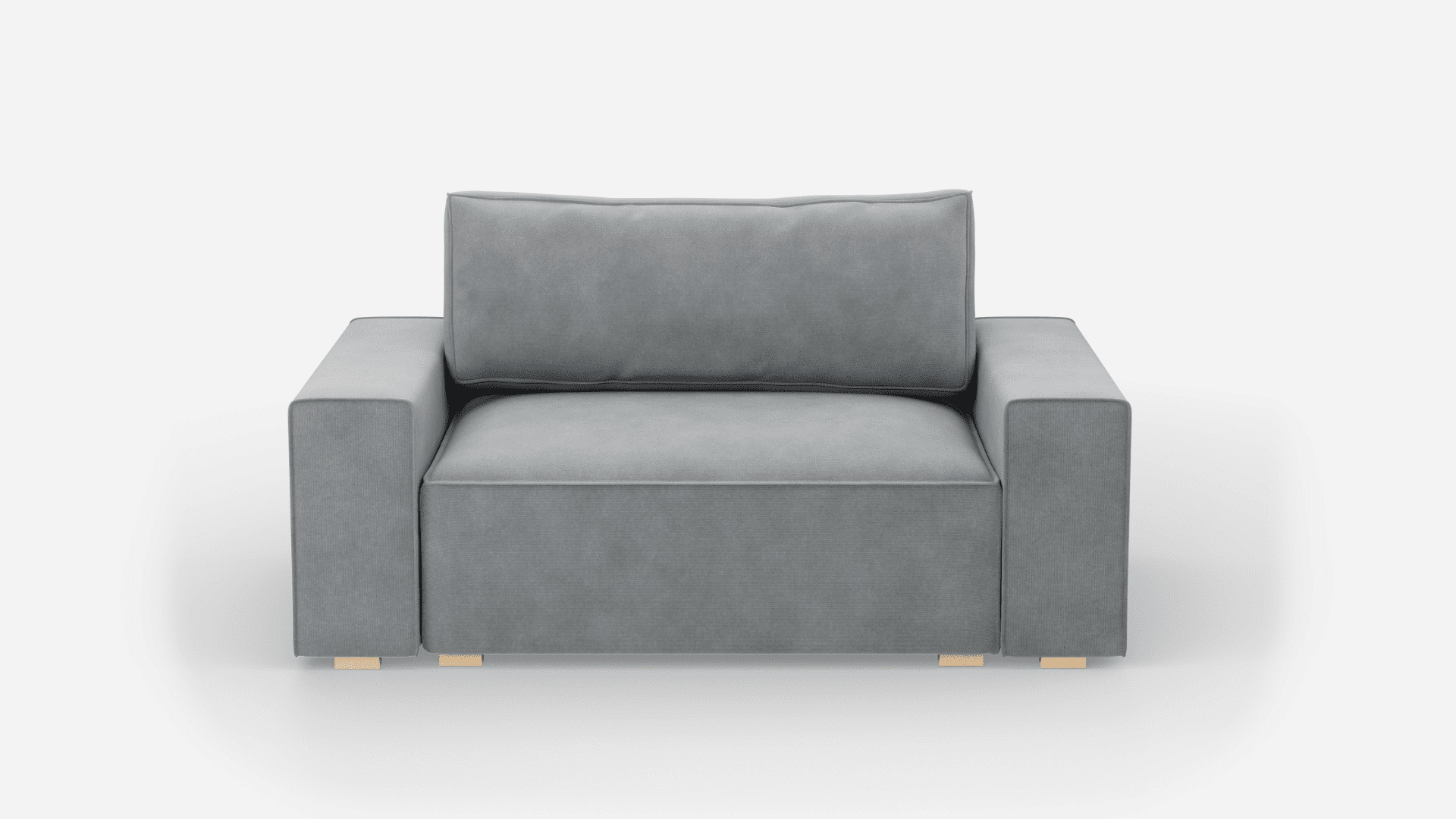 Sofa 2-osobowa Benet BlockDL Welur II - myBenet