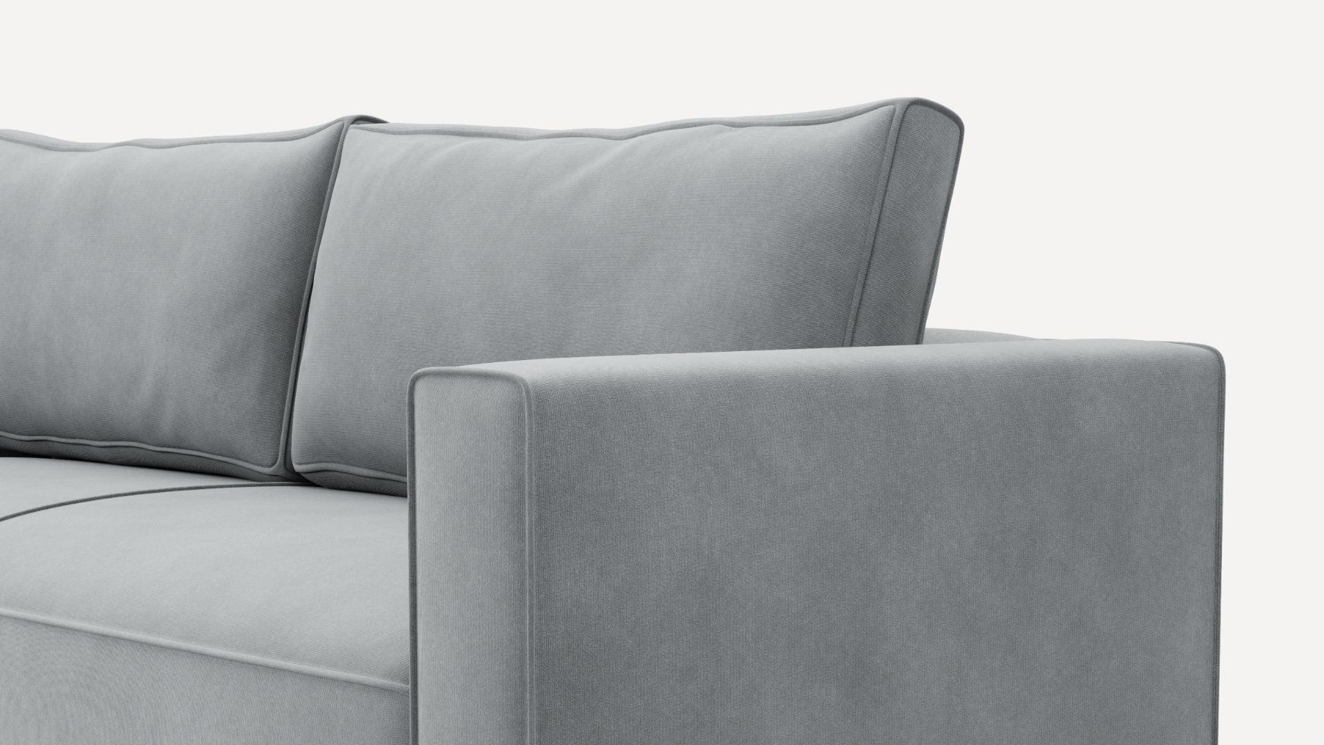 Sofa 2-osobowa Benet BlockDL Welur II - myBenet