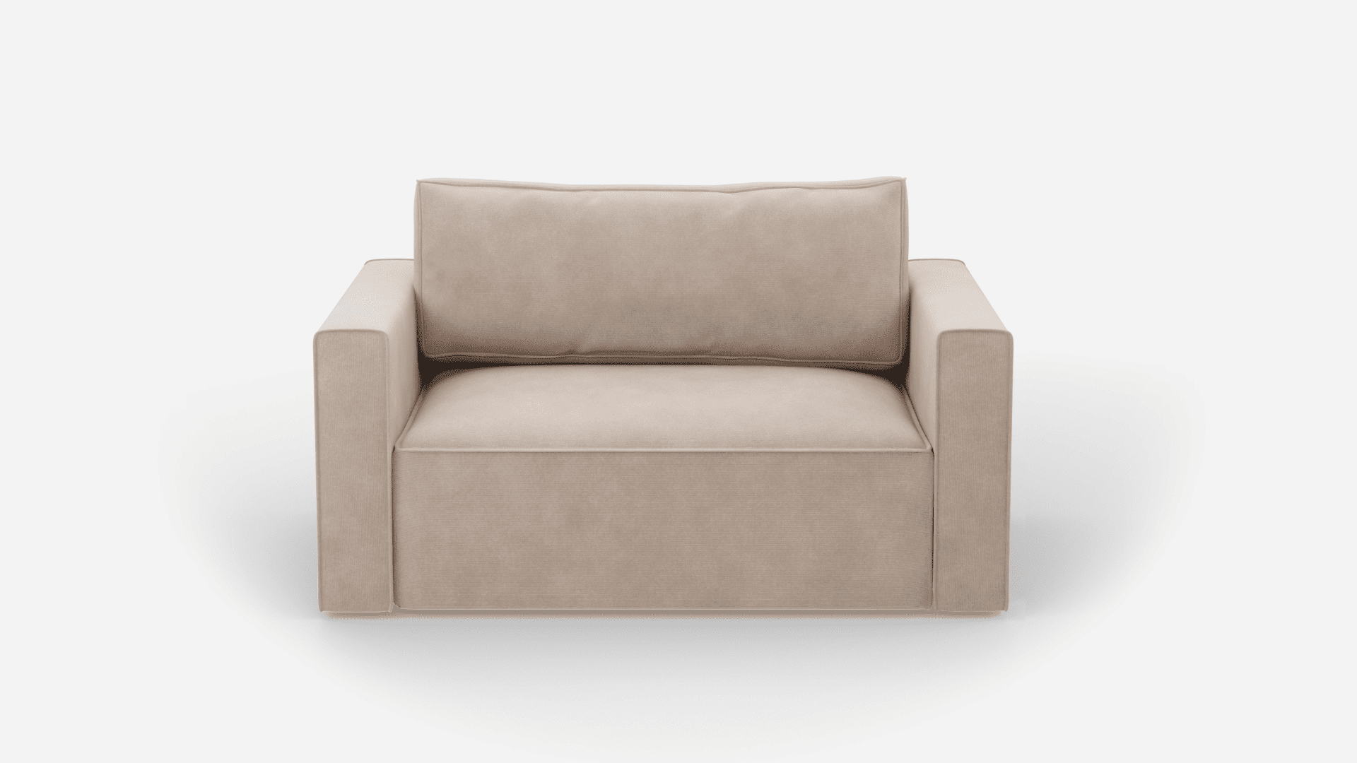 Sofa 2-osobowa Benet BlockDL Welur II - myBenet