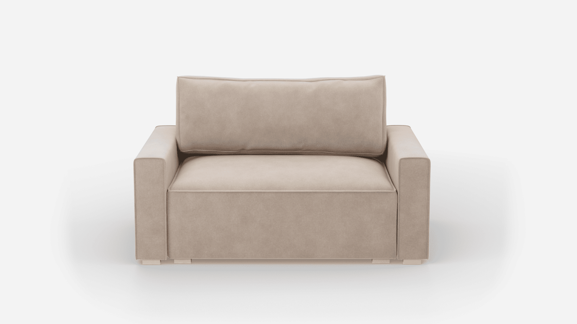 Sofa 2-osobowa Benet BlockDL Welur II - myBenet