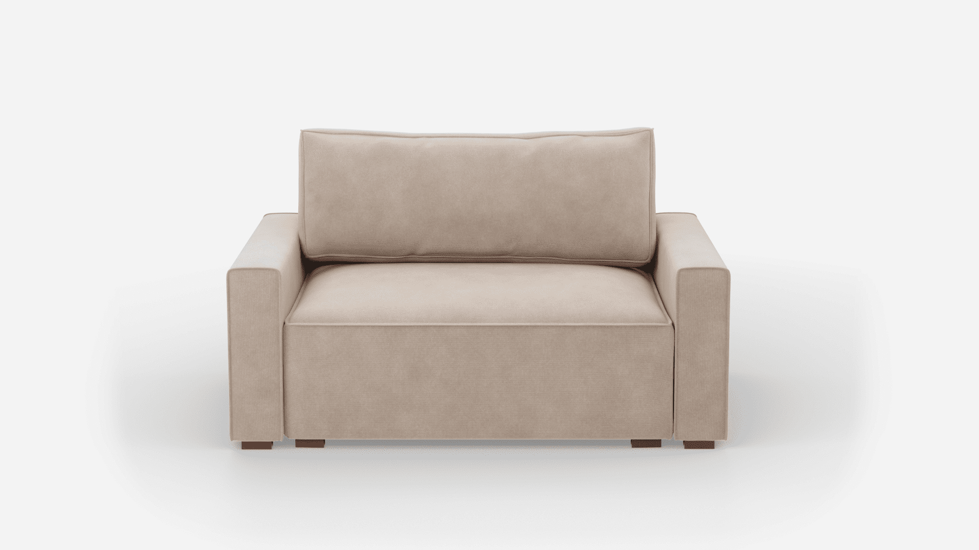 Sofa 2-osobowa Benet BlockDL Welur II - myBenet