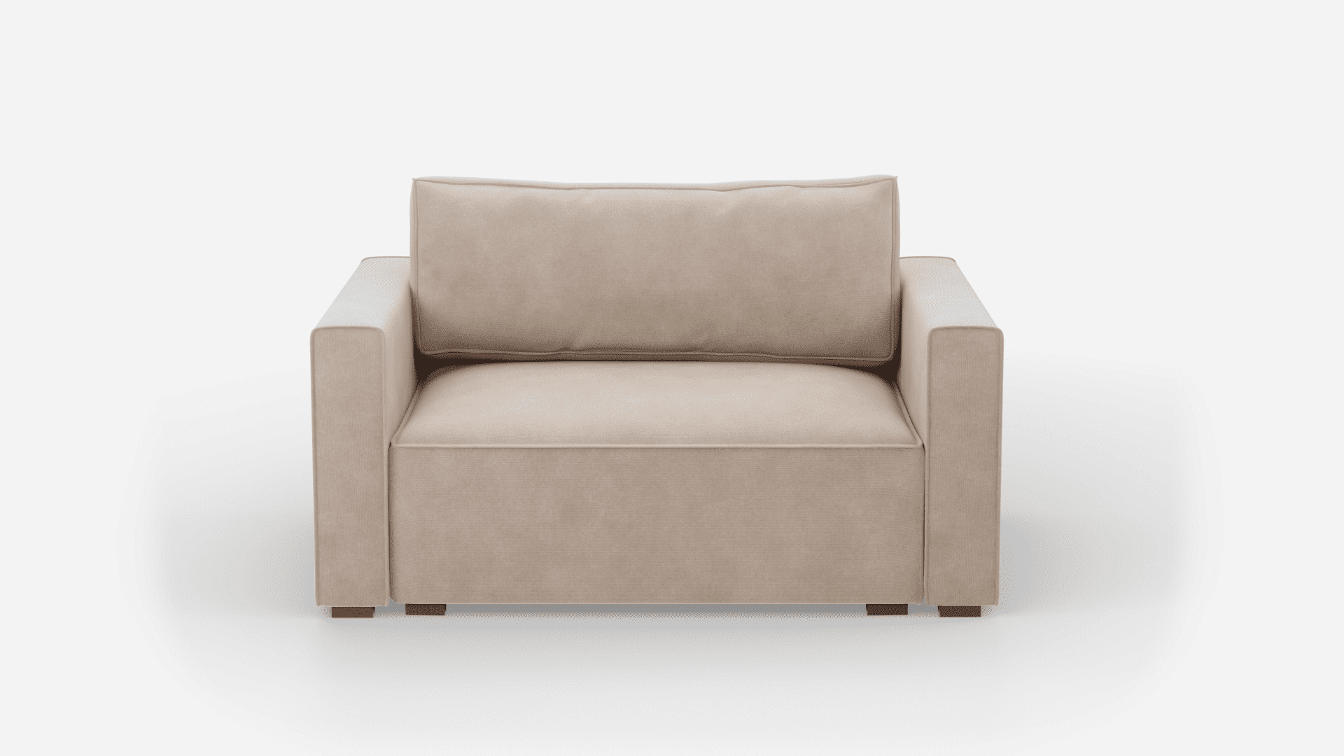 Sofa 2-osobowa Benet BlockDL Welur II - myBenet