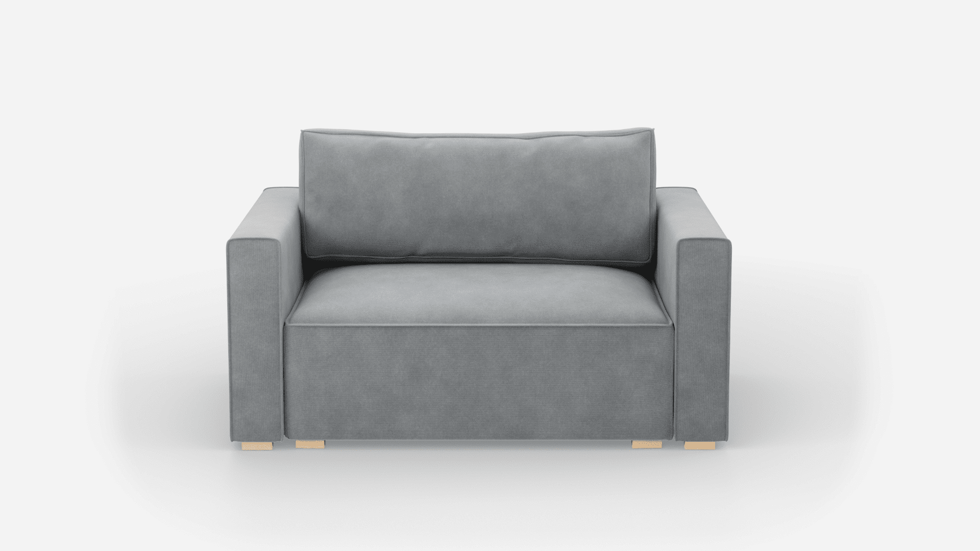 Sofa 2-osobowa Benet BlockDL Welur II - myBenet