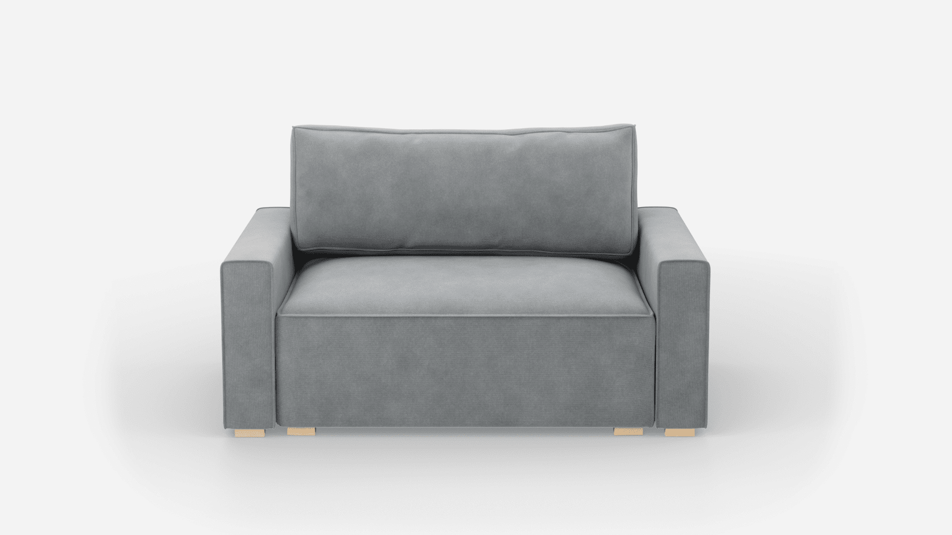 Sofa 2-osobowa Benet BlockDL Welur II - myBenet