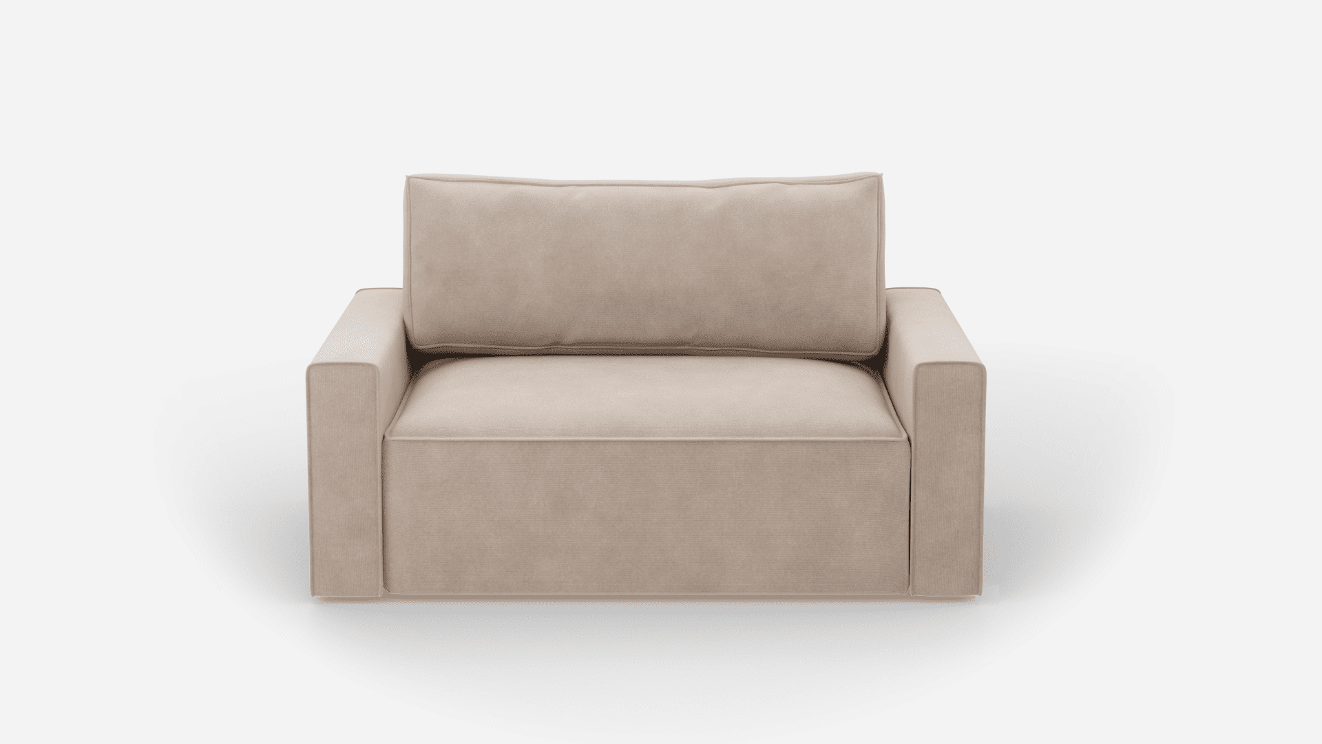 Sofa 2-osobowa Benet BlockDL Welur II - myBenet