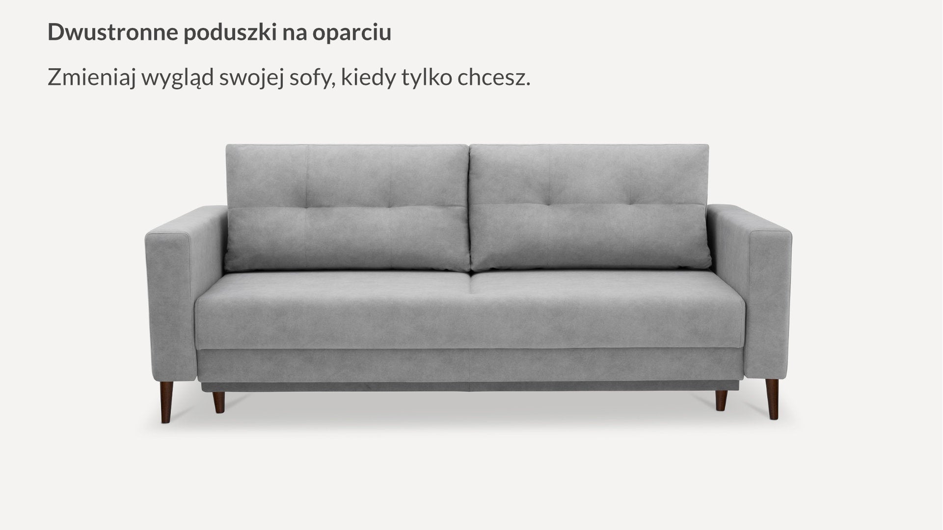 Sofa Benet noDL welurowa - Benet
