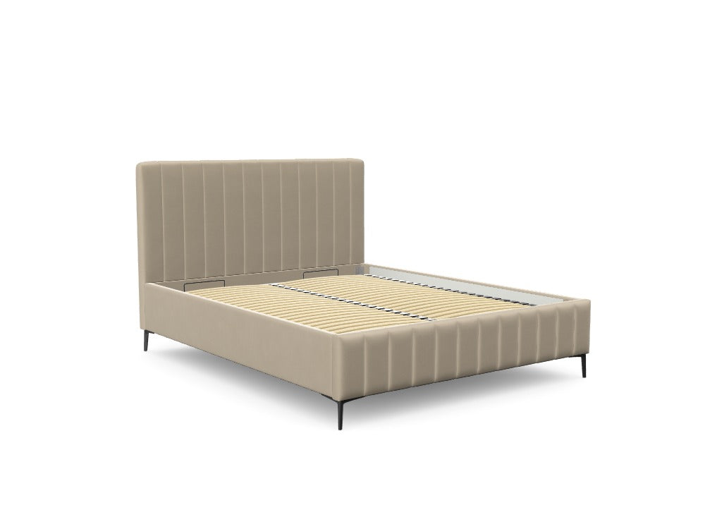 Łóżko tapicerowane Bedbenet Pipes PLUS