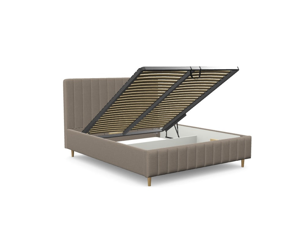 Łóżko tapicerowane Bedbenet Pipes PLUS