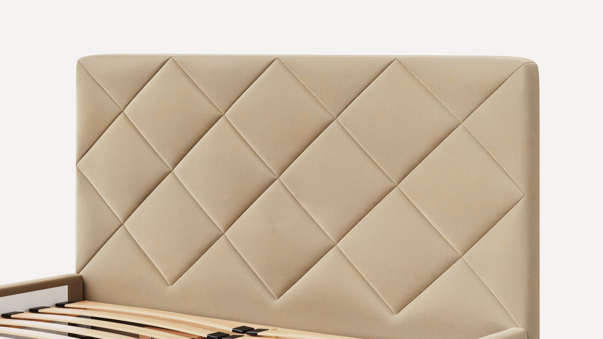 Łóżko tapicerowane Bedbenet Light Caro