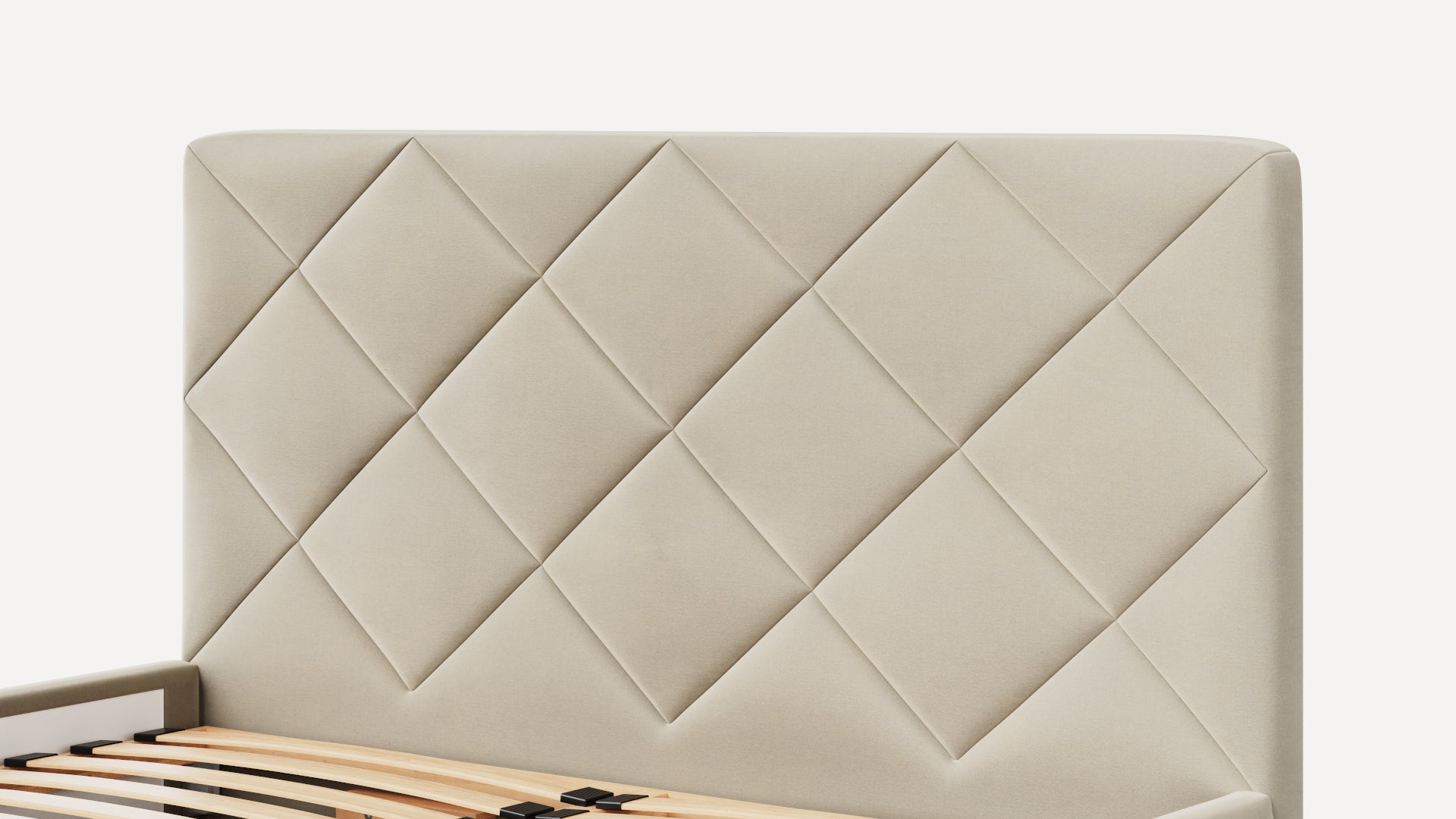 Łóżko tapicerowane Bedbenet Light Caro