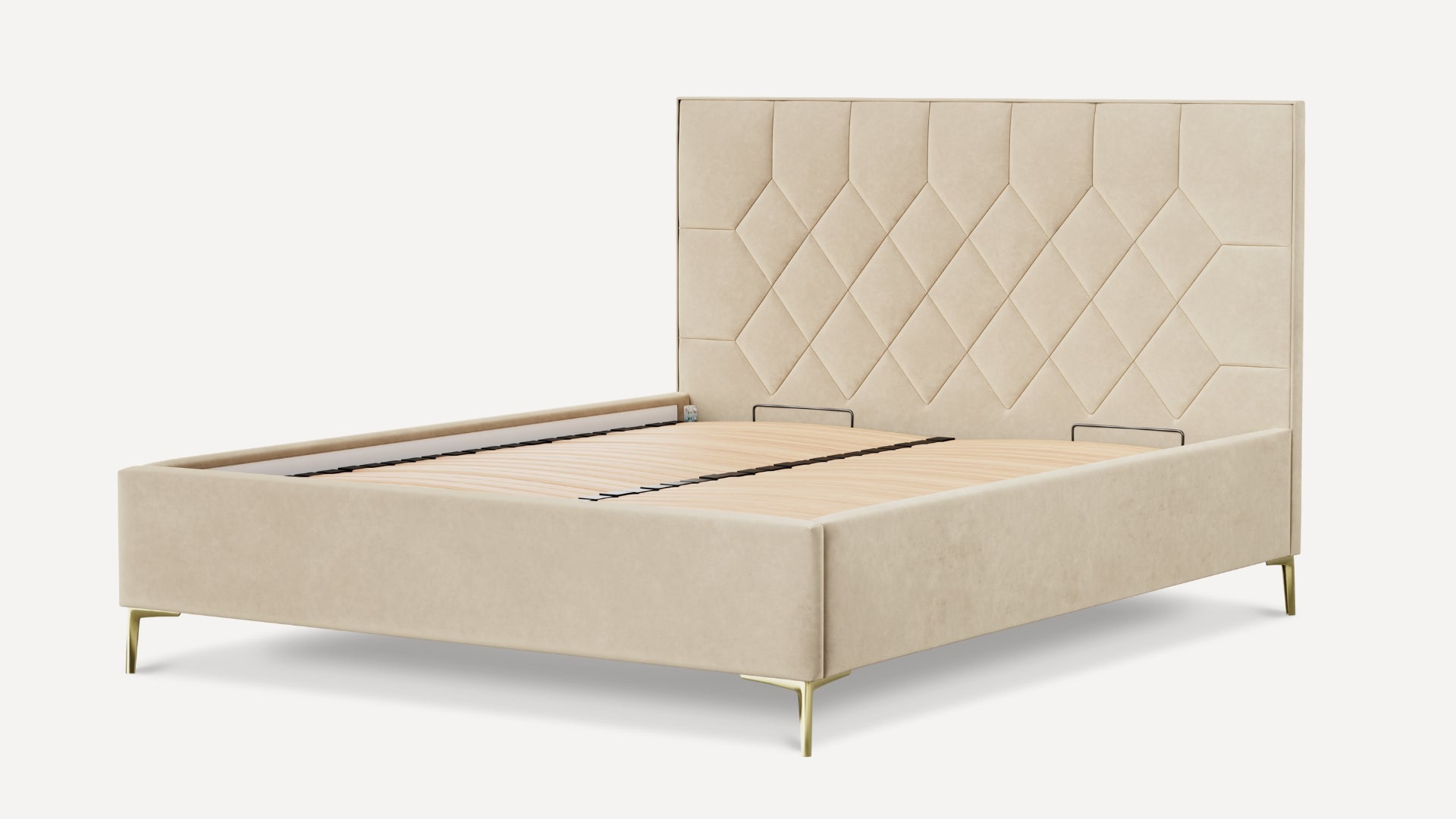 Łóżko tapicerowane Bedbenet Chesterfield