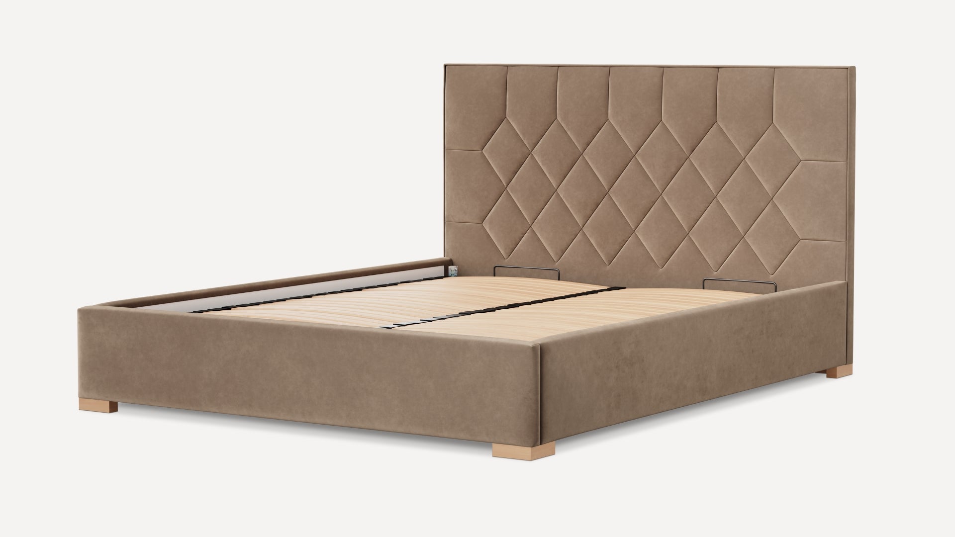 Łóżko tapicerowane Bedbenet Chesterfield