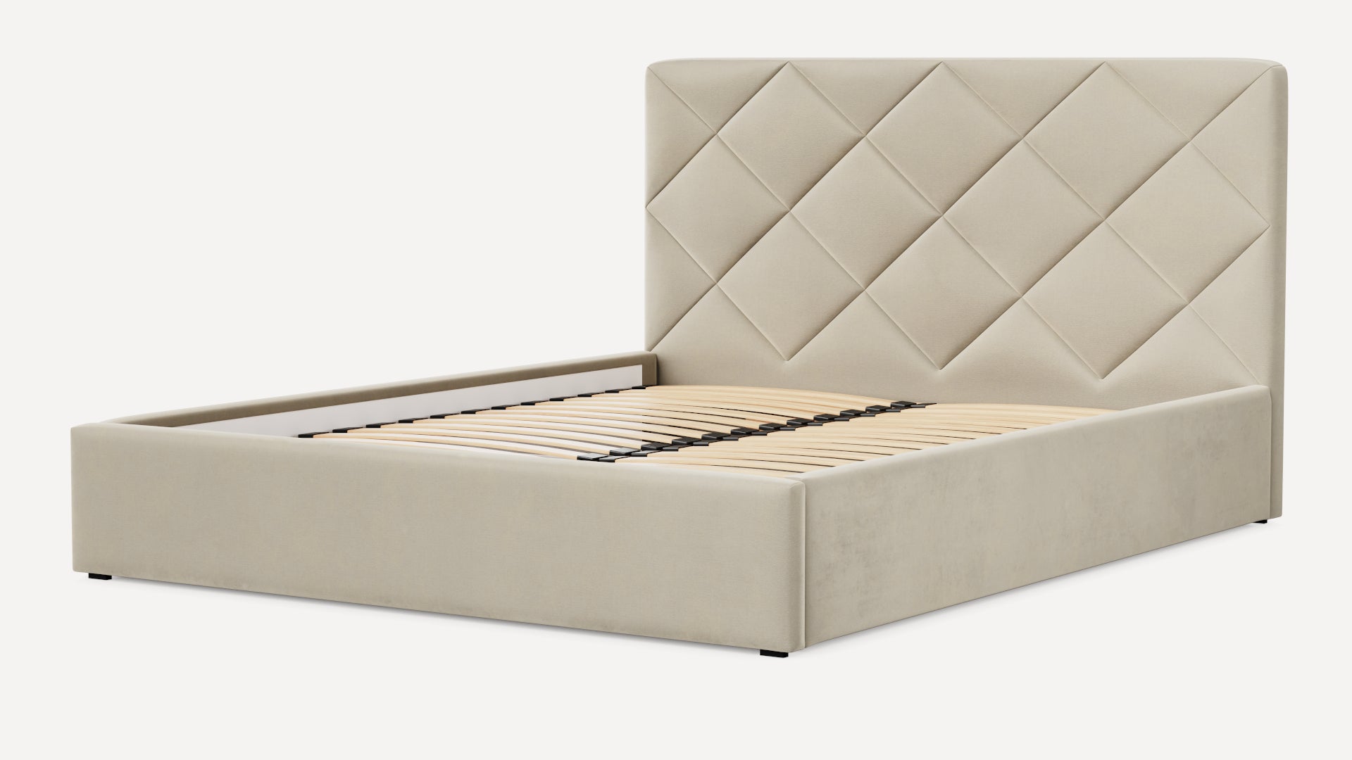 Łóżko tapicerowane Bedbenet Light Caro