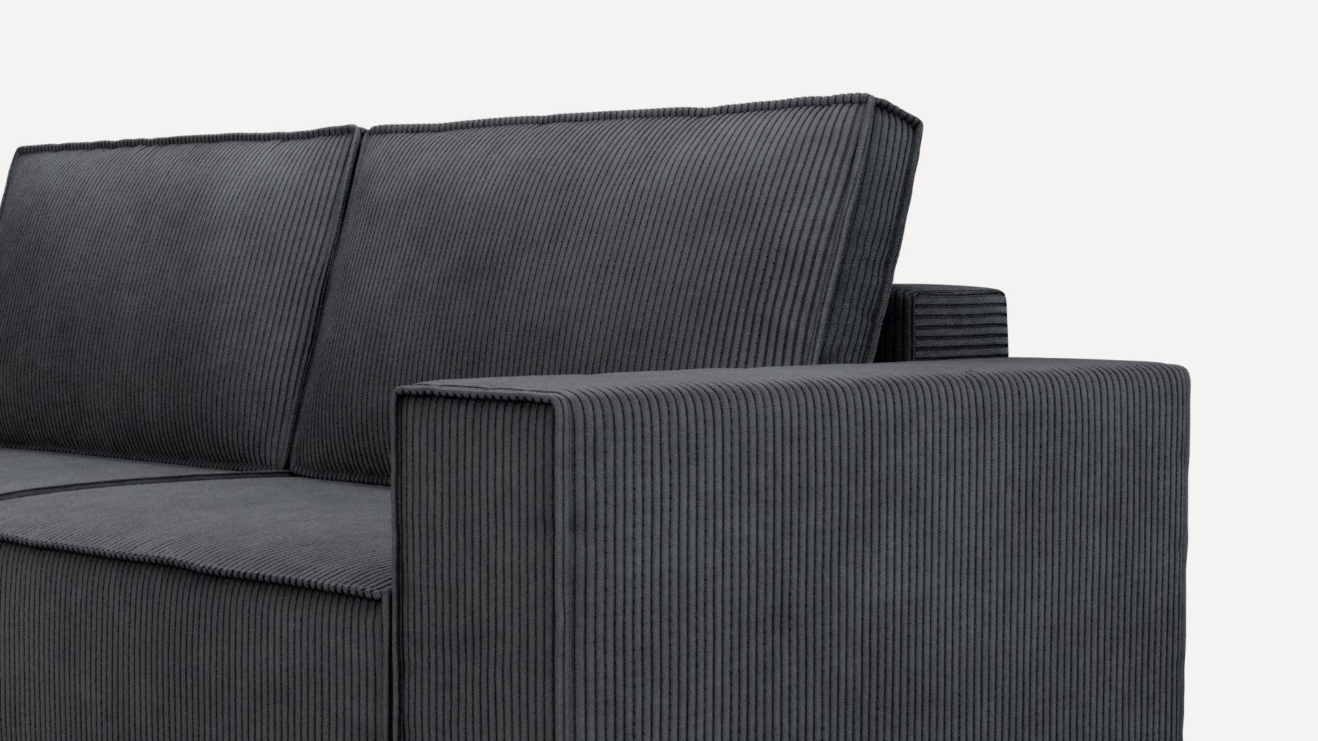 Sofa 3-osobowa BlockDL Sztruks