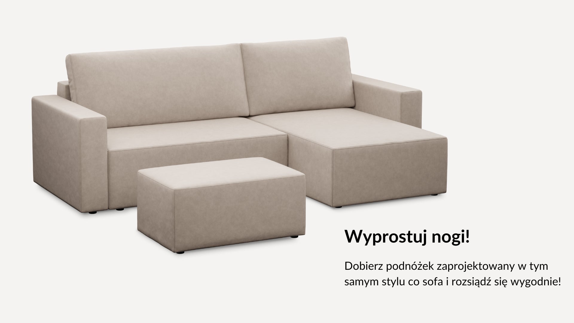 Narożnik BlockDL 130 Prawy Cloud