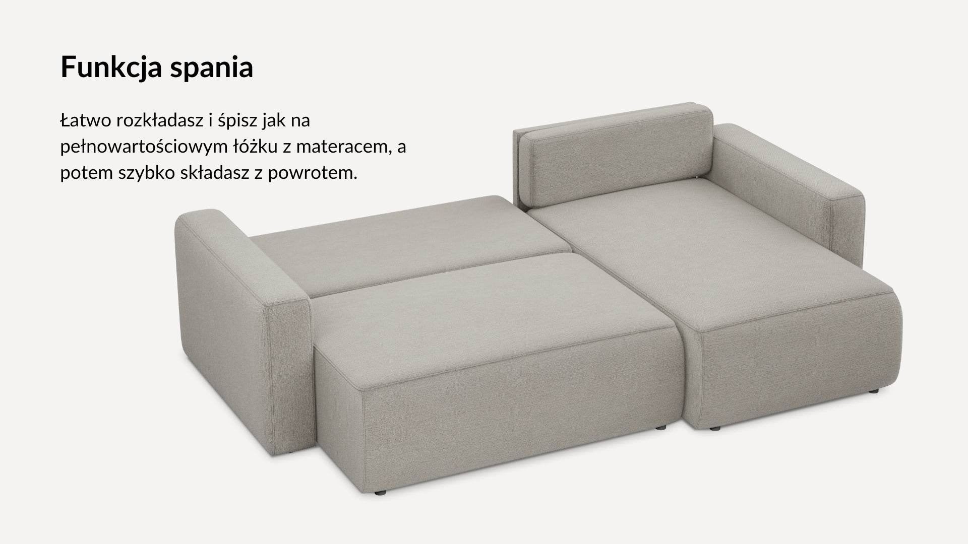 Narożnik BlockDL Rounded 130 Prawy Seattle