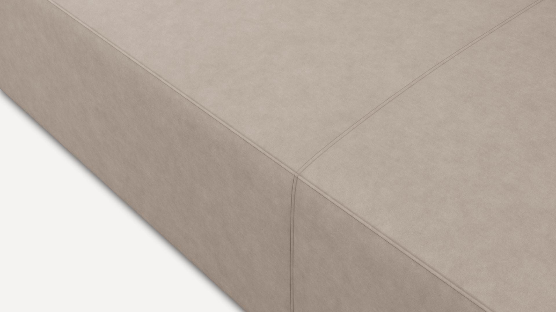 Sofa 3-osobowa BlockDL Cloud 87/Narrow/Wenge + pufa (Small)