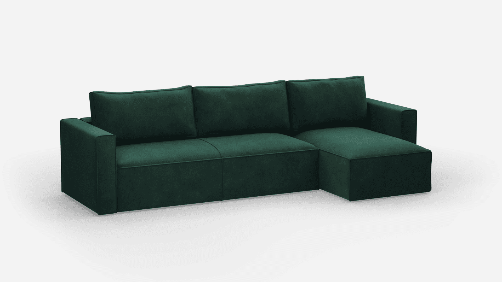 Sofa 2-osobowa Benet BlockDL Welur II