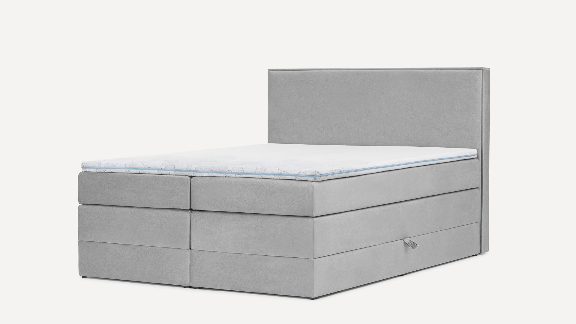 Łóżko BoxspringBenet Basic Welurowe - Benet