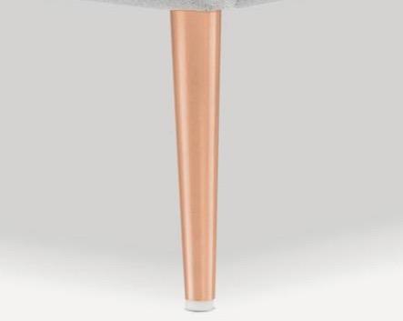 Nóżka metalowa easyBenet stożek 18cm [4 sztuki] - Benet